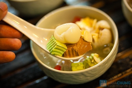 Chè khúc bạch trà xanh