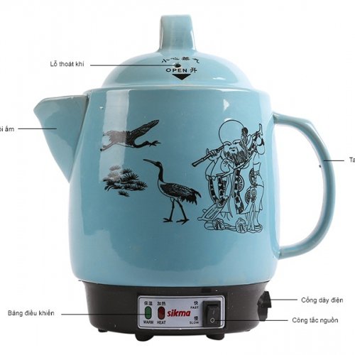Ấm sắc thuốc điện Fujika FU-33
