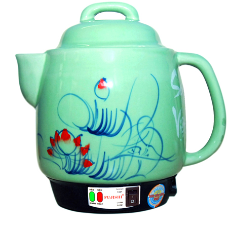 Siêu sắc thuốc bắc bằng điện Fujishi 3.2 Lít màu Xanh Ngọc