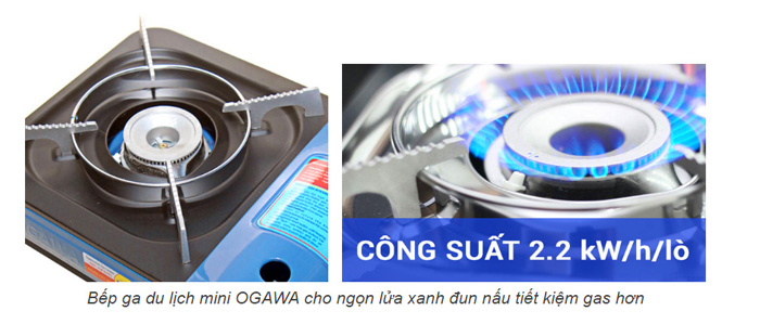 Bêp ga du lịch mini Ogawa giá rẻ sinh viên