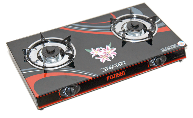 Bếp gas đôi Mặt kiếng Fujishi FU-180-iN