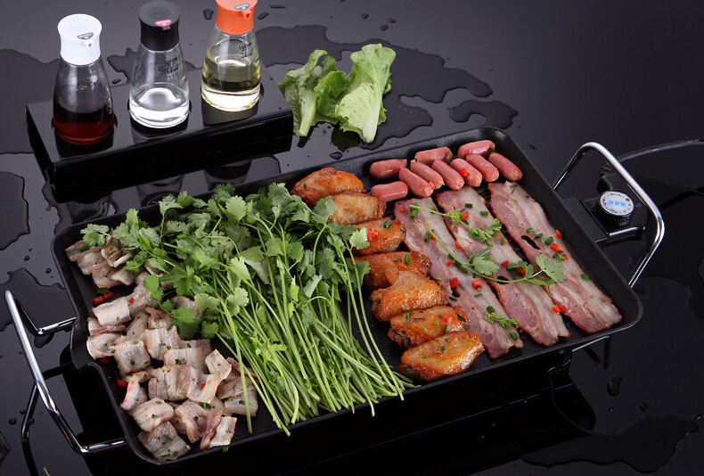 Vỉ nướng điện đa năng Electric Barbecue Plate DS-6048