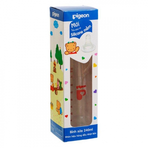 Bình sữa vuông Pigeon KP8 240ml