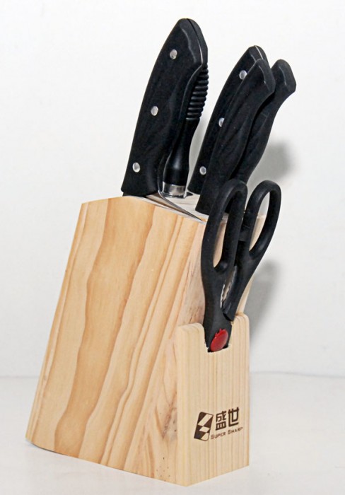 Bộ dao kéo làm bếp 7 món Super Sharp-2