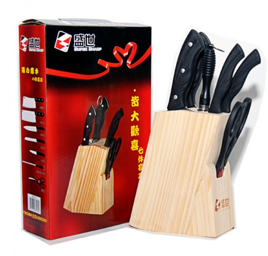 Bộ dao kéo làm bếp 8 món Super Sharp