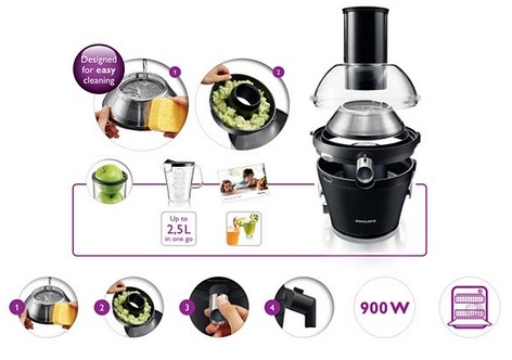 Máy ép trái cây Philips HR1869