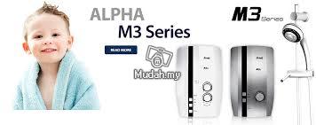 Máy tắm nước nóng Alpha M3EP