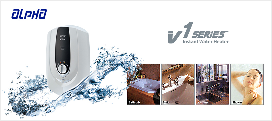 Máy tắm nước nóng Alpha V1-JET-E