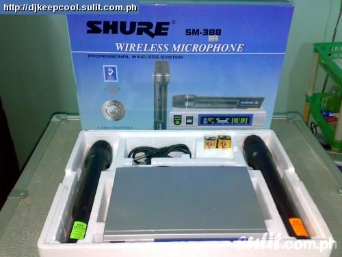 Micro Karaoke không dây Shure SM-388