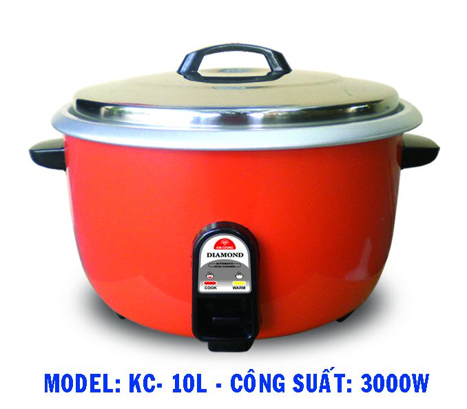 Nồi cơm điện Kim Cương KC-10 - Dung tích 10 Lít 