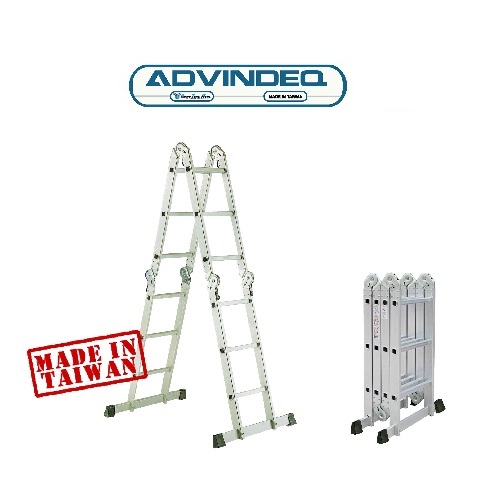 Thang nhôm gấp đa năng 4 đoạn - ADVINDEQ - T6-125