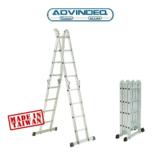 Thang nhôm gấp đa năng 4 đoạn - ADVINDEQ - T6-165