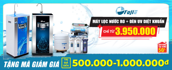 Máy lọc nước RO FujiE Nhật Bản mở bán khuyến mãi lần 2