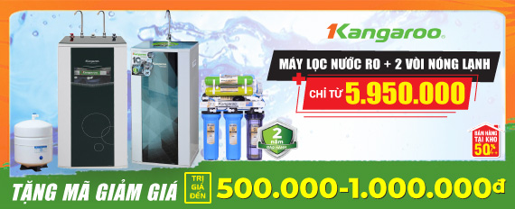 Giá Máy lọc nước RO nóng lạnh Kangaroo, Fujie khuyến mãi