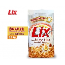 Bột giặt LIX extra hương nước hoa 5.5kg EH554