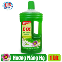 Nước lau sàn Lix hương nắng hạ 1 lít - Đậm đặc gấp 2 lần - LD118