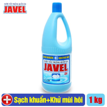 Nước tẩy trắng quần áo Javel Lix 1Kg - Sạch khuẩn - JL100