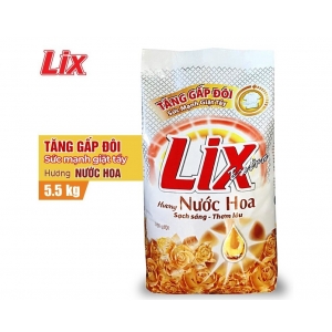 Bột giặt LIX extra hương nước hoa 5.5kg EH554