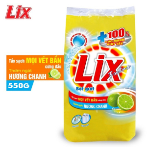 Bột giặt Lixe chanh 550g - EC055
