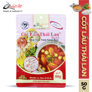 Cốt Lẫu Thái Lan Quốc Việt -  Thai Tom Yum Soup (50 g)