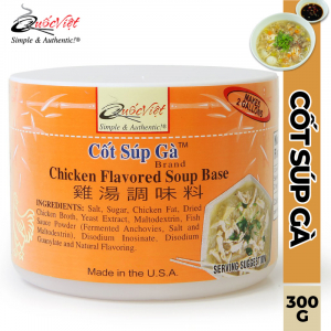 Cốt Súp Gà Quốc Việt - Chicken Flavored Soup Base (300 g)