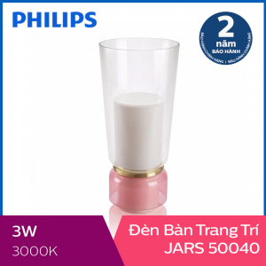 Đèn bàn trang trí Philips Jars 50040 (Hồng)
