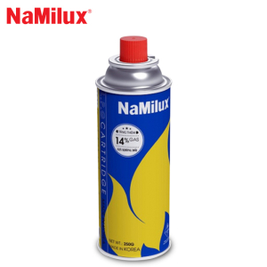 Lon gas NAMILUX 220g -Chống cháy Nổ - Bình gas mini Dùng bếp gas du lịch