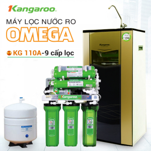 Máy lọc nước RO KANGAROO KG110A OMEGA (9 cấp lọc - Bao gồm tủ cường lực)