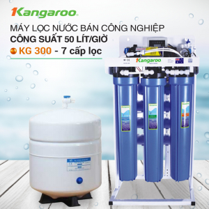 Máy lọc nước RO không tủ bán công nghiệp KANGAROO KG-300 (7 cấp lọc)