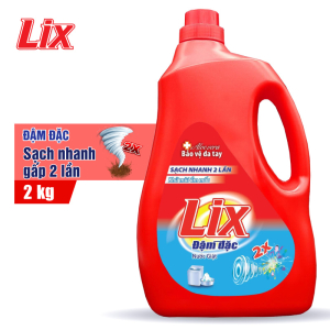 Nước giặt Lix đậm đặc hương hoa 2Kg - NG201