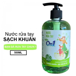 Nước Rửa Tay Sạch Khuẩn ON1 Hương Green Apple CHAI 500ML - Mã RT515 - Hàng Chính Hãng