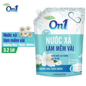 Nước Xả Vải ON1 Hương Hoa Thiên Nhiên TÚI 3.2 LÍT - Mã L17903