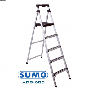 Thang nhôm ghế 5 bậc xếp gọn SUMO ADS-605