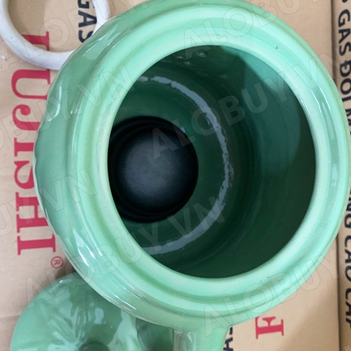 Ấm sắc thuốc điện {CÓ CHUÔNG BÁO} - SEN VIỆT GỐM SỨ BÁT TRÀNG Fujishi 3.2 lít HK-33G/SV-606 - {XN}-5