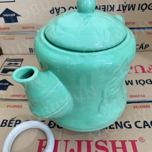 Ấm sắc thuốc điện {CÓ CHUÔNG BÁO} - SEN VIỆT GỐM SỨ BÁT TRÀNG Fujishi 3.2 lít HK-33G/SV-606 - {XN}-3