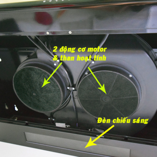 Bánh than hoạt tính tự khử máy hút mùi bếp-1