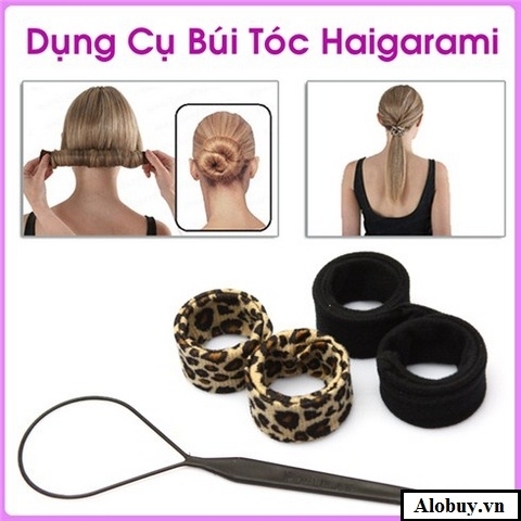 Bộ dụng cụ búi tóc Hairagami-1