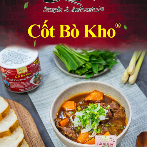 Cốt Bò Kho Quốc Việt - Beef Stew Base (50 g)-3