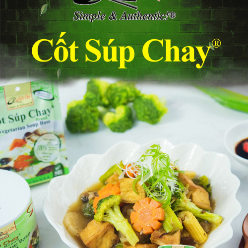 Cốt Súp CHAY Quốc Việt - Vegetarian Soup Base  Base (300 g)-1