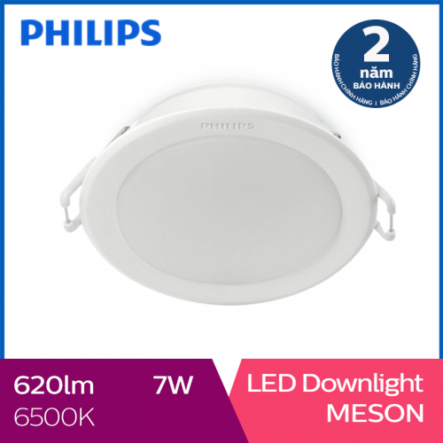 Đèn Downlight âm trần Philips LED Meson 59202 7W 6500K- Ánh sáng trắng