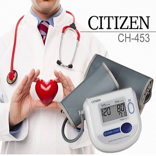 Máy đo huyết áp bắp tay Citizen CH-453-4