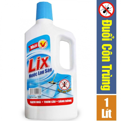 Nước lau sàn Lix đuổi côn trùng 1 lít - Đậm đặc gấp 2 lần - LD115-1