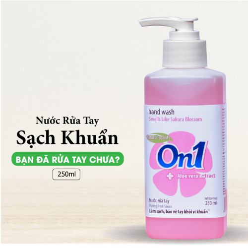 Nước rửa tay sạch khuẩn On1 250ml hương Fresh Sakura - RT251 chính hãng ...