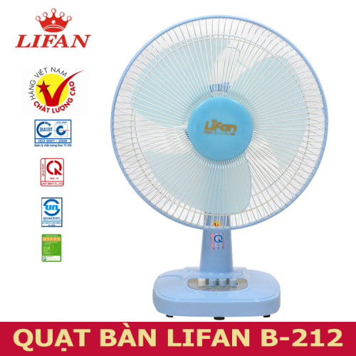 Quạt bàn Lifan B-212 chính hãng tại ALOBUY Việt Nam