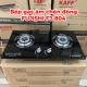 Bếp gas âm Fujishi FJ-804 - KÍNH ĐEN - Đánh lửa Magneto tự động, Chén đồng lửa xanh-2