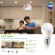 Bộ 12 Bóng đèn Philips LED Essential Gen3 3W 3000K E27 P45 - Ánh sáng vàng-3