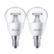 Bộ 2 Bóng đèn Philips LED Nến 4W 2700K E14 P45 - Ánh sáng vàng-1