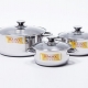 Bộ 3 nồi inox 1 đáy Rainy RN -06K-1
