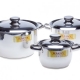 Bộ 3 Nồi Inox 3 Đáy Rainy RN-06TTC-1