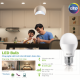 Bộ 7 Bóng đèn Philips LED Essential Gen3 5W 3000K E27 A60 - Ánh sáng vàng-5